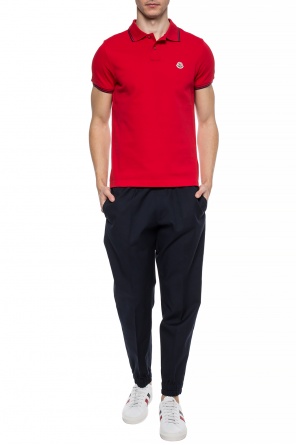 Logo-patched polo shirt, zdjęcie 2 Logo-patched polo shirt od Moncler